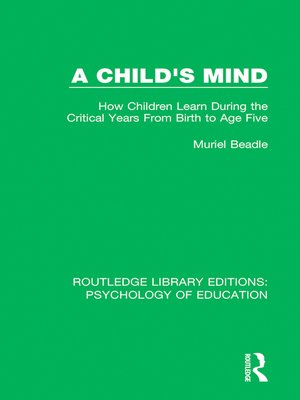 cover image of A Child's Mind